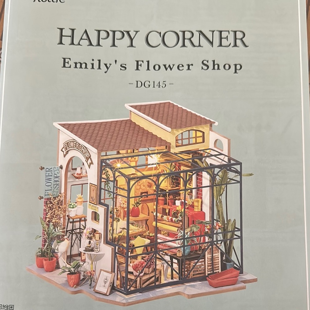 Happy Corner Emily's Flower Shop Miniature Kit